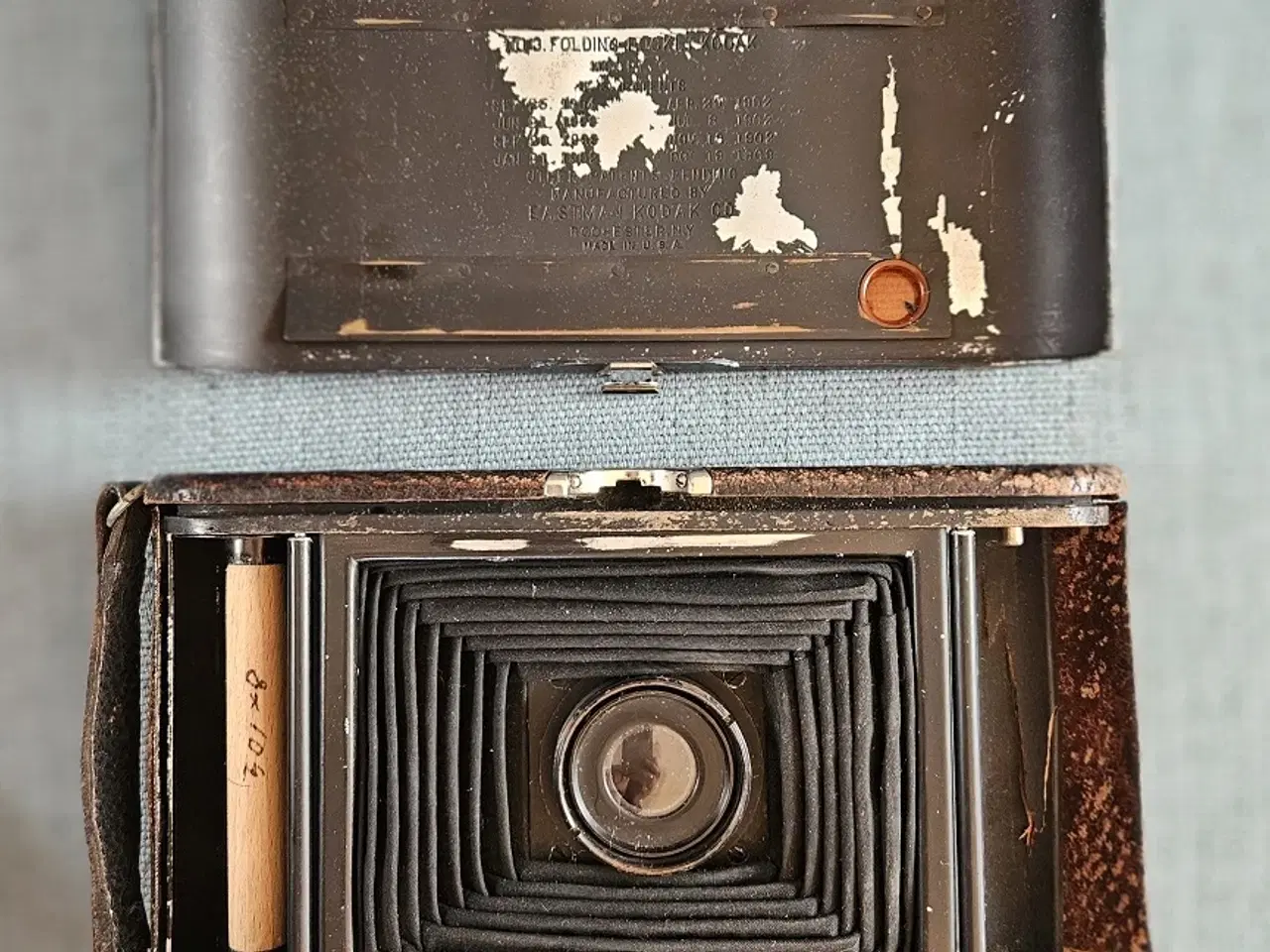 Billede 1 - Gammelt kamera Folding Pocket Kodak, samlerobjekt