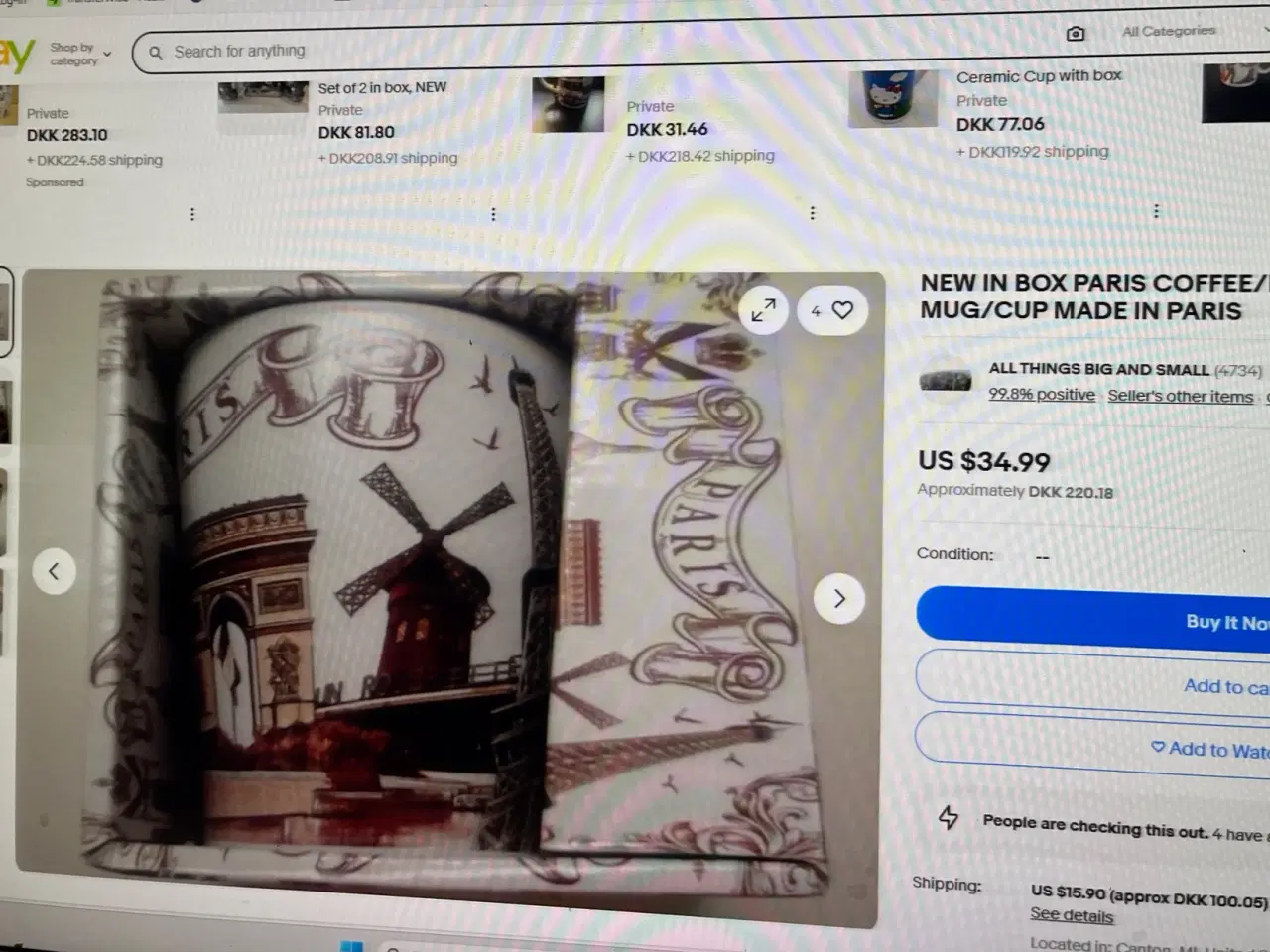 Billede 4 - Bring magien fra Paris hjem til dit kaffebord