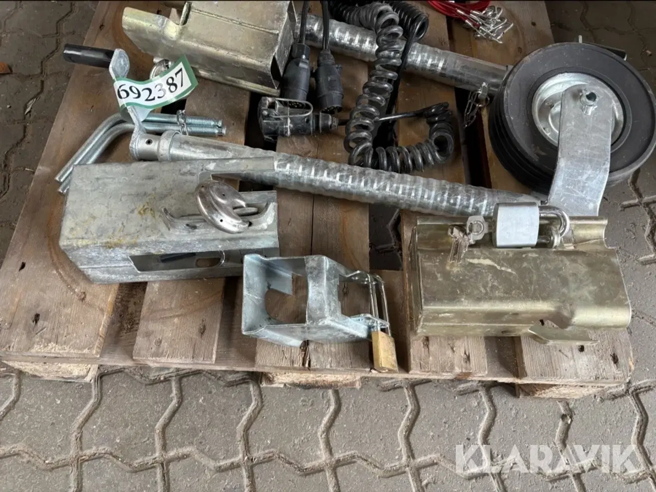 Billede 3 - Trailer reservedele / støtteben / hjul m.m.