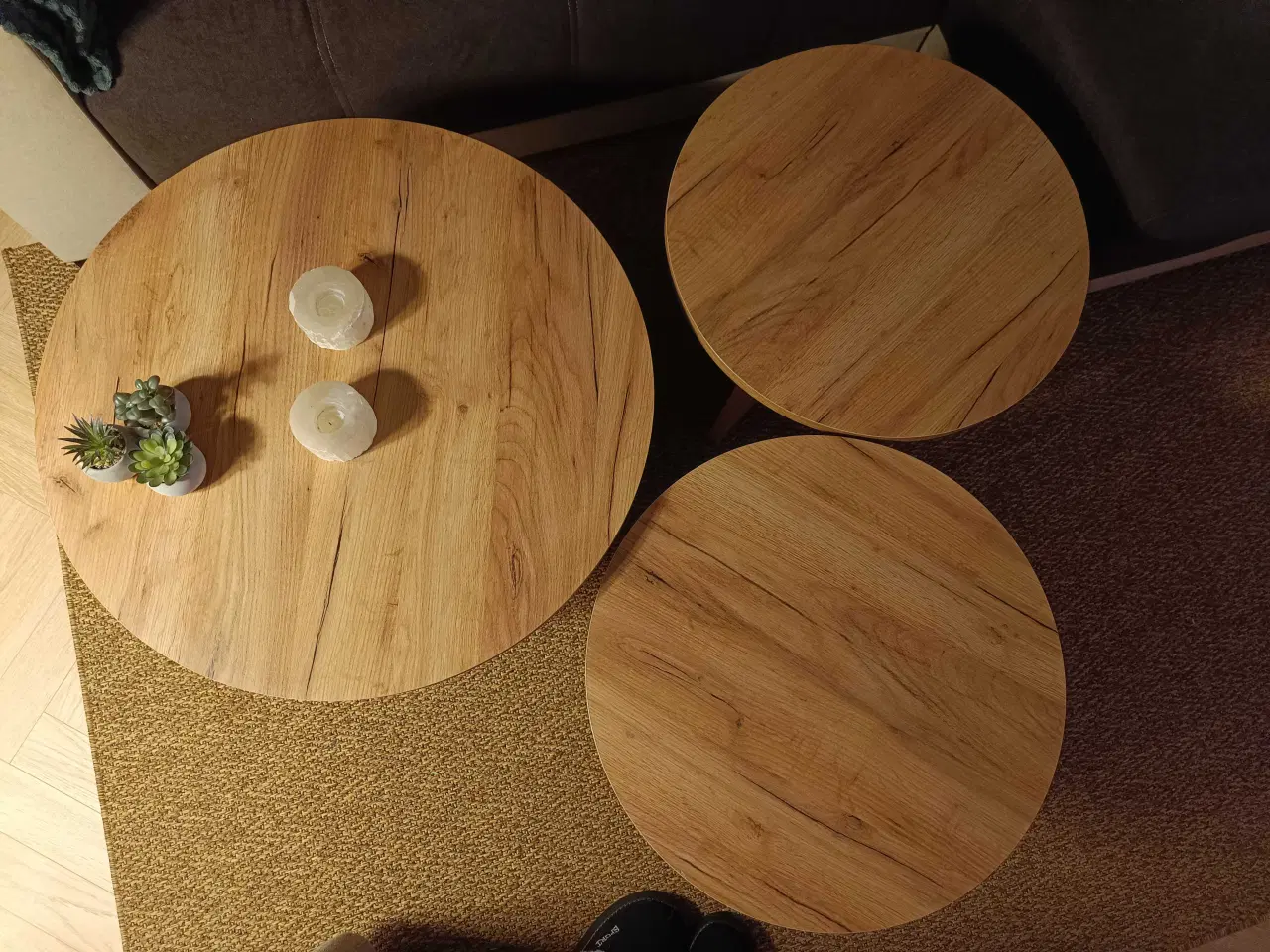 Billede 2 - 3 smukke sofaborde, næsten som ny!