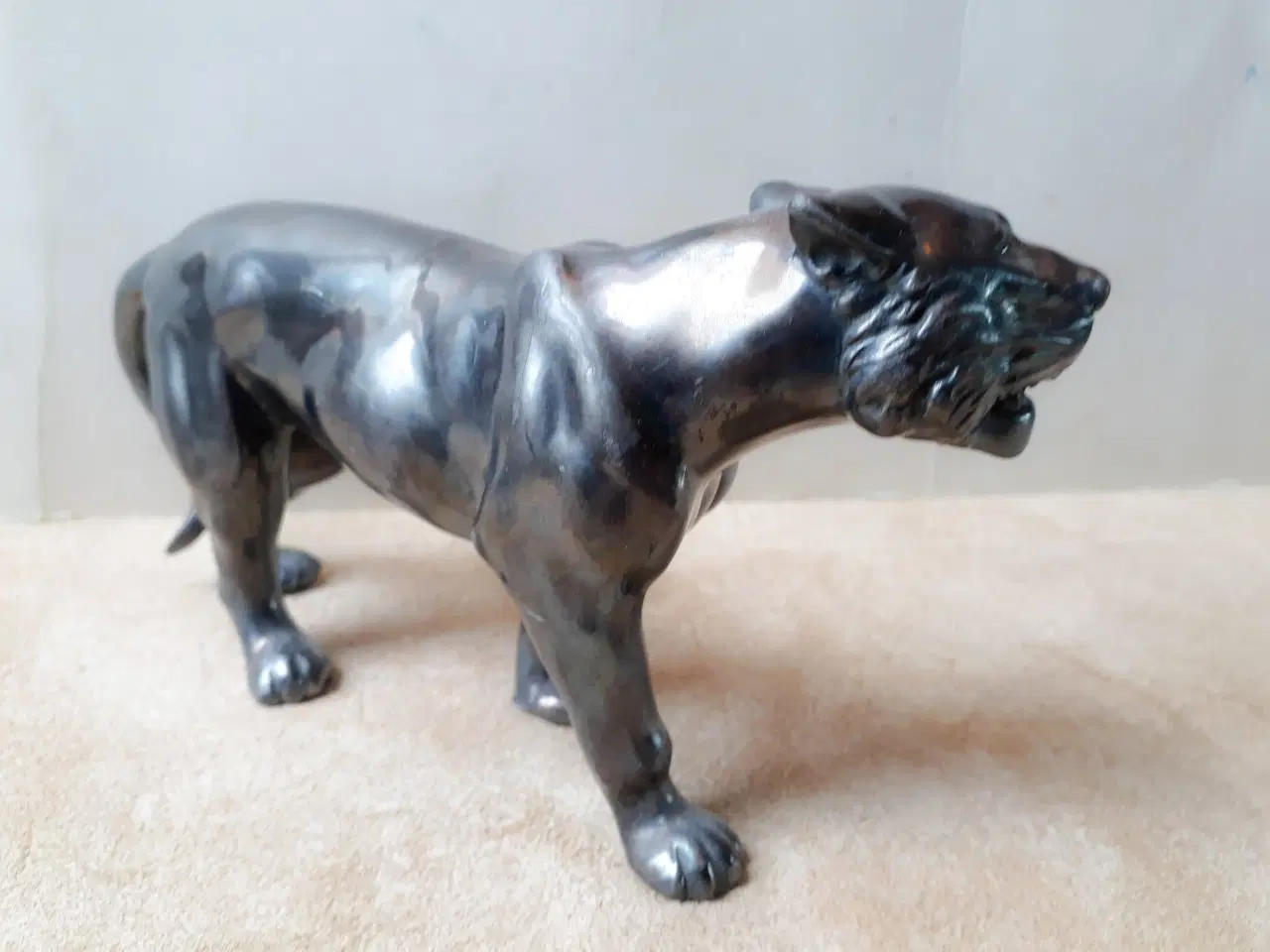 Billede 4 - Metal Tiger Figur 