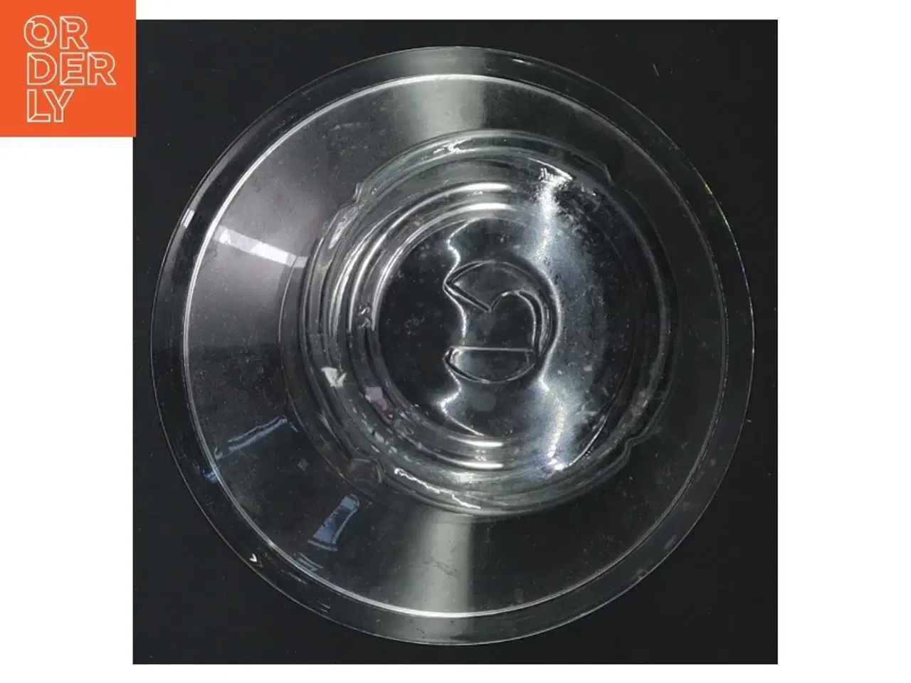 Billede 3 - Glaskaraffel med emblem fra Rosendahl (str. 7 cm)