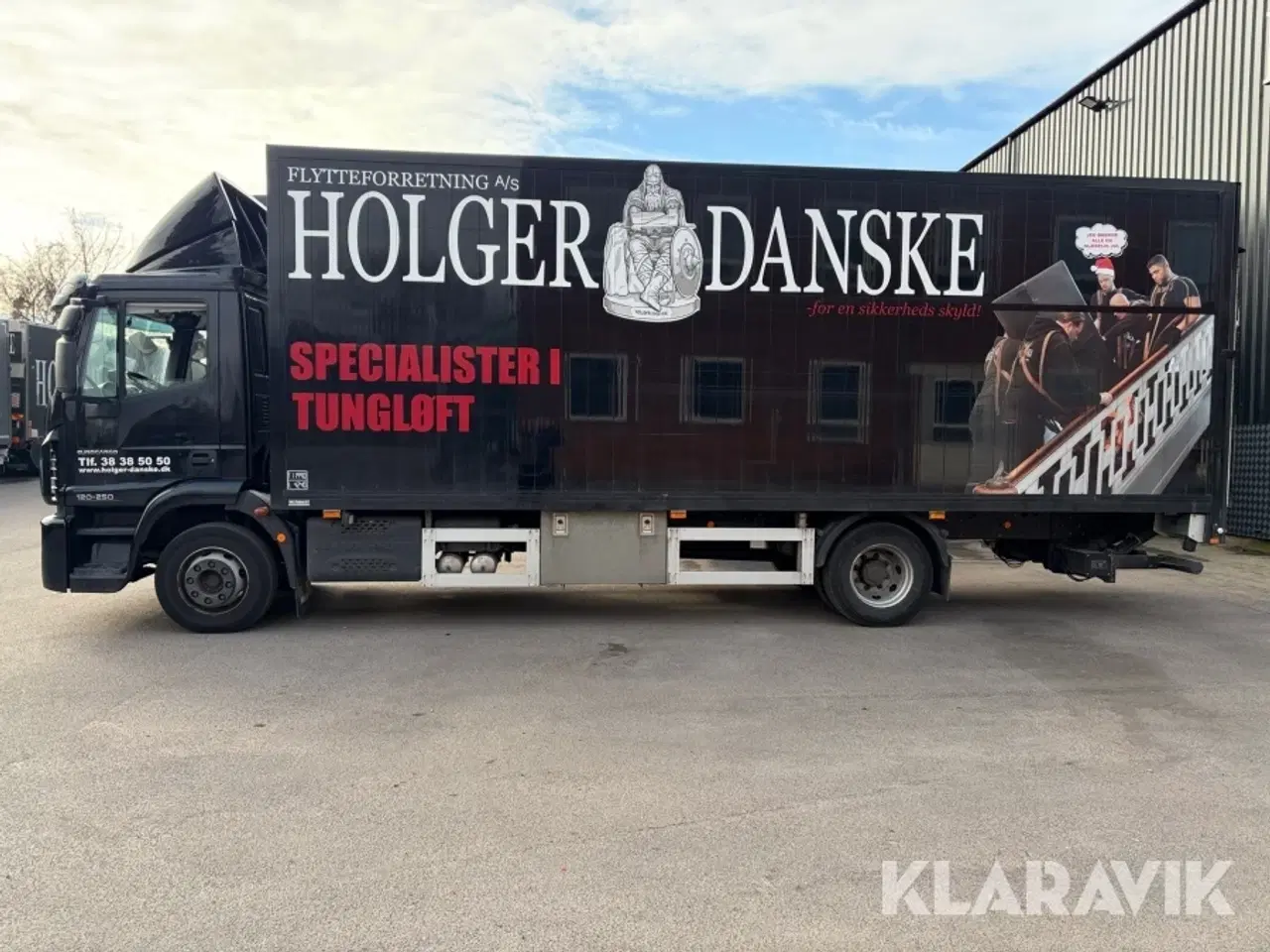 Billede 5 - Distributions/flytte lastbil Iveco Eurocargo 120E