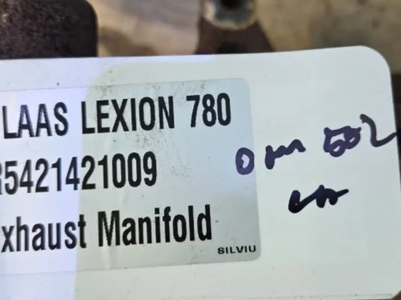 Billede 8 - Mercedes OM502LA Udstødningsmanifold R5421421009