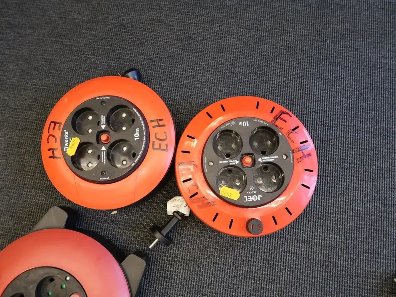 Billede 2 - 3 stk. kabeltromler