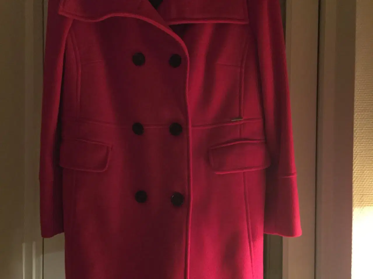 Billede 3 - Nool og cashmere frakke rød 