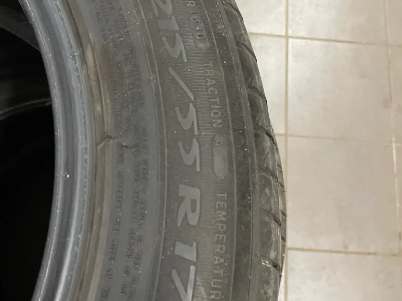 Billede 2 - Michelin Premacy 3 ST Sommerdæk