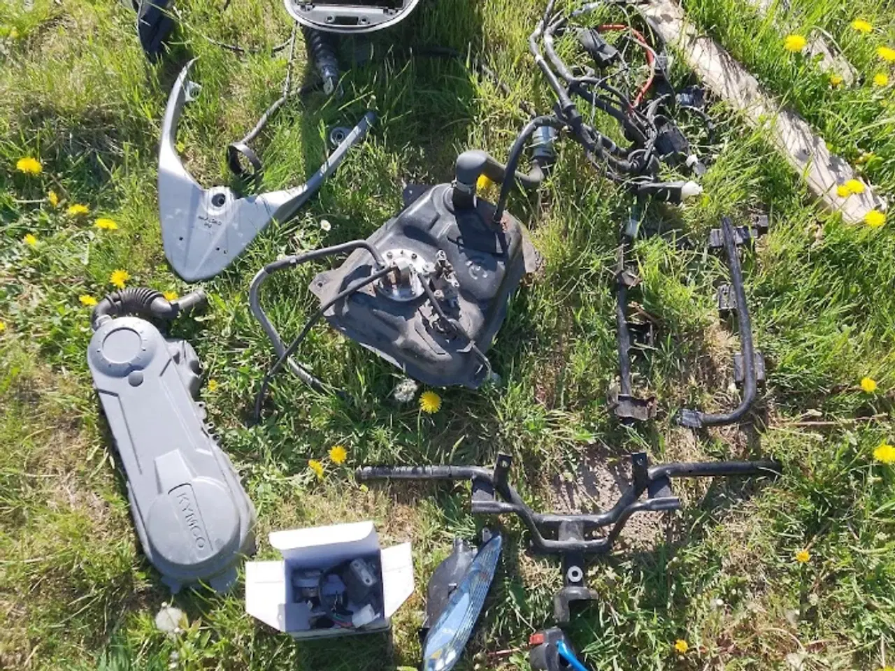 Billede 4 - Dele til Kymco Agility 16+ 4 takt