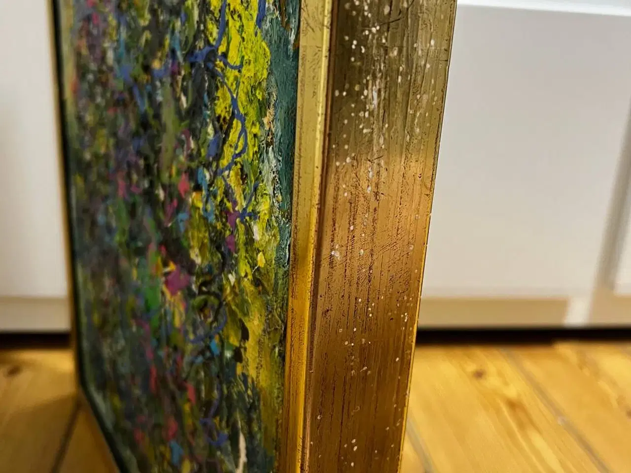 Billede 5 - Farverig abstrakt akrylmaleri – kun 70 kr