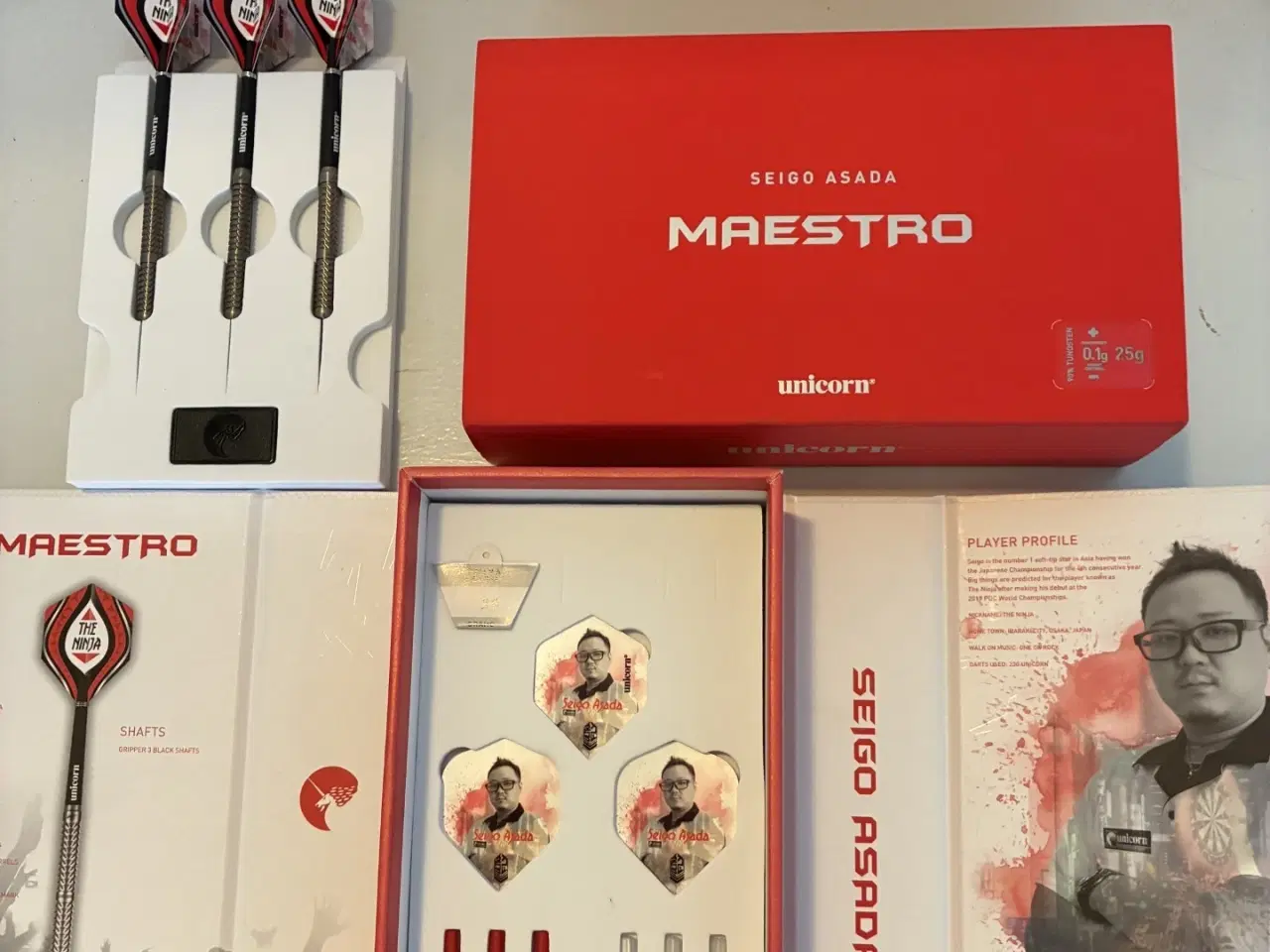 Billede 1 - Dartpile - Unicorn Maestro Seigo Asada 90% - 25g
