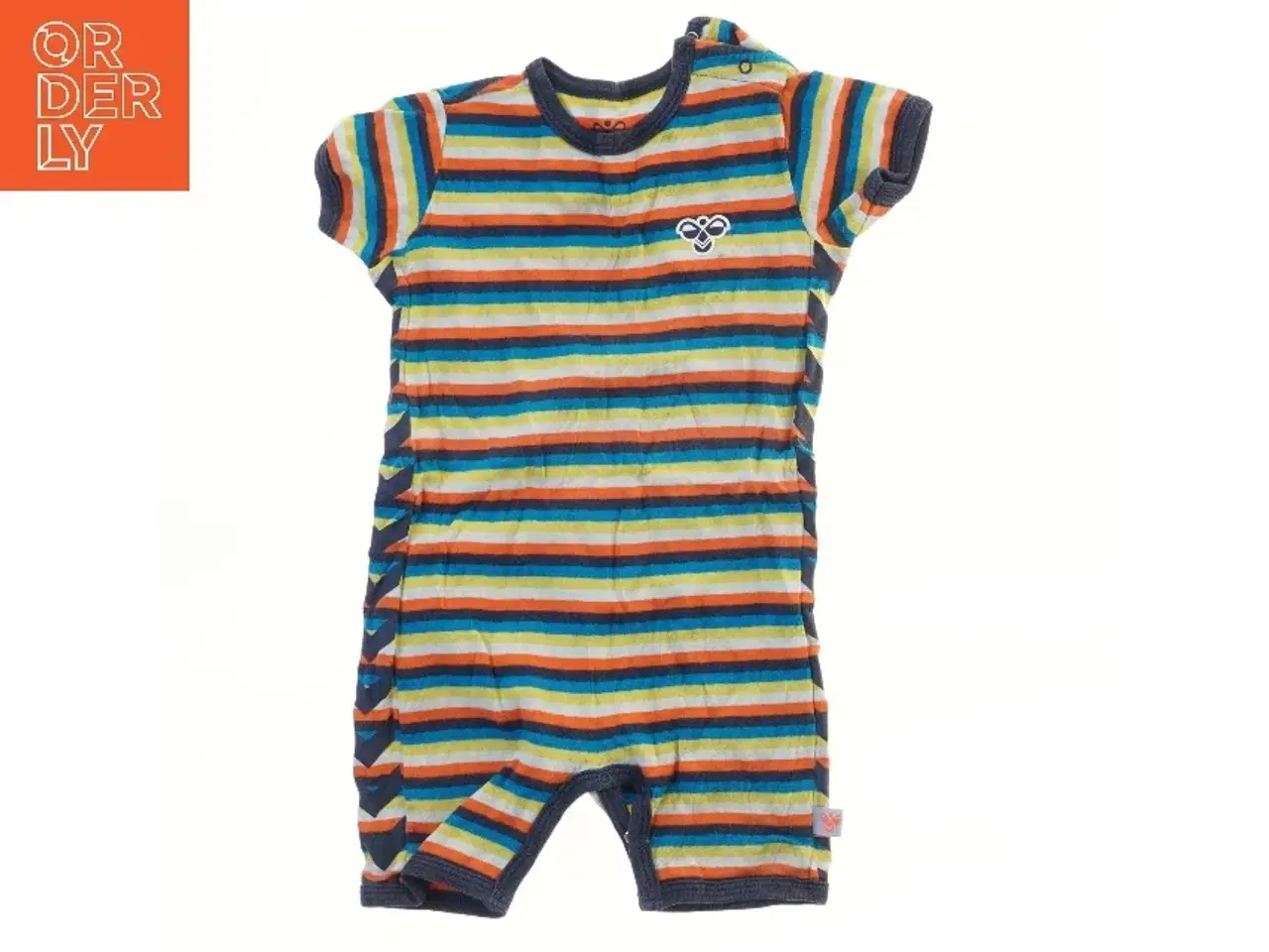 Billede 1 - Stribet sommersparkedragt til børn fra Hummel (str. 80)