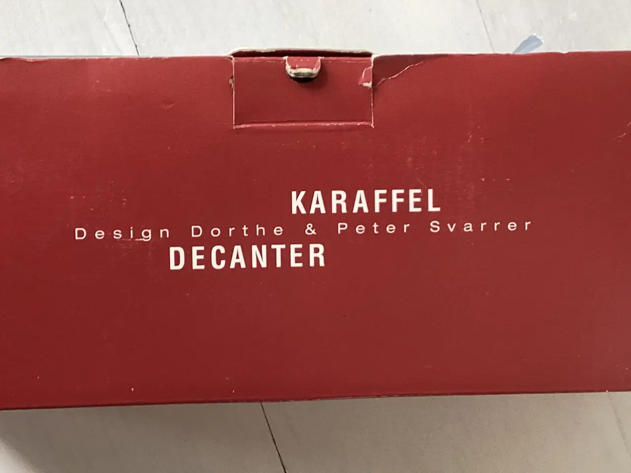 Billede 13 - Holmegaard jule karaffel i æske