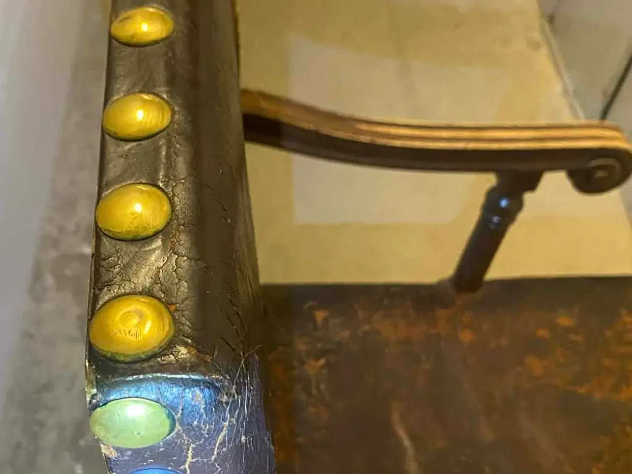 Billede 3 - Antik Kongestol