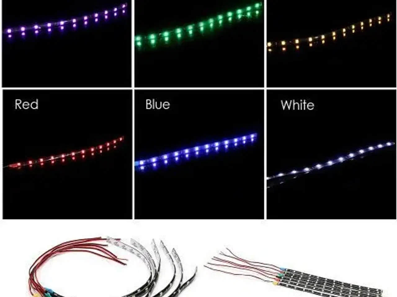 Billede 1 - Led strips 12Volt (30 cm)