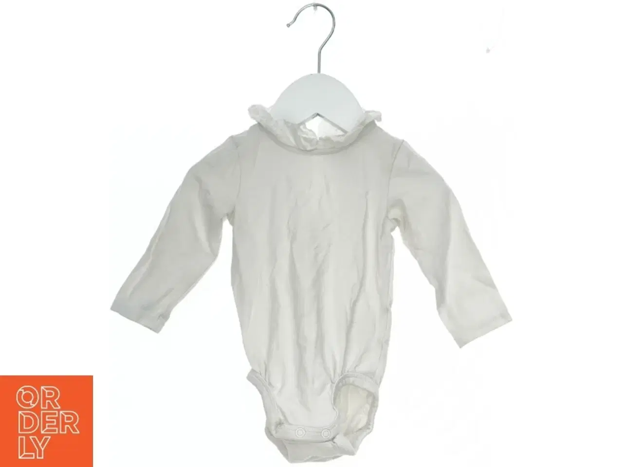 Billede 1 - Hvid bodystocking med lange ærmer fra H&M (str. 68)