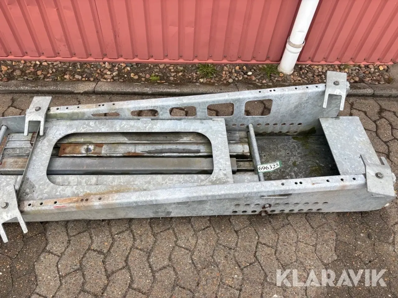 Billede 8 - Strøkasse til ophæng under trailer - galvaniseret