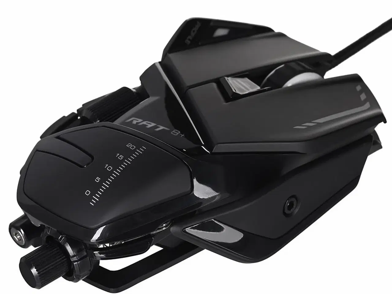 Billede 2 - Gaming mus Mad Catz R.A.T. 8+ – højrehånd, USB, 16.000 DPI