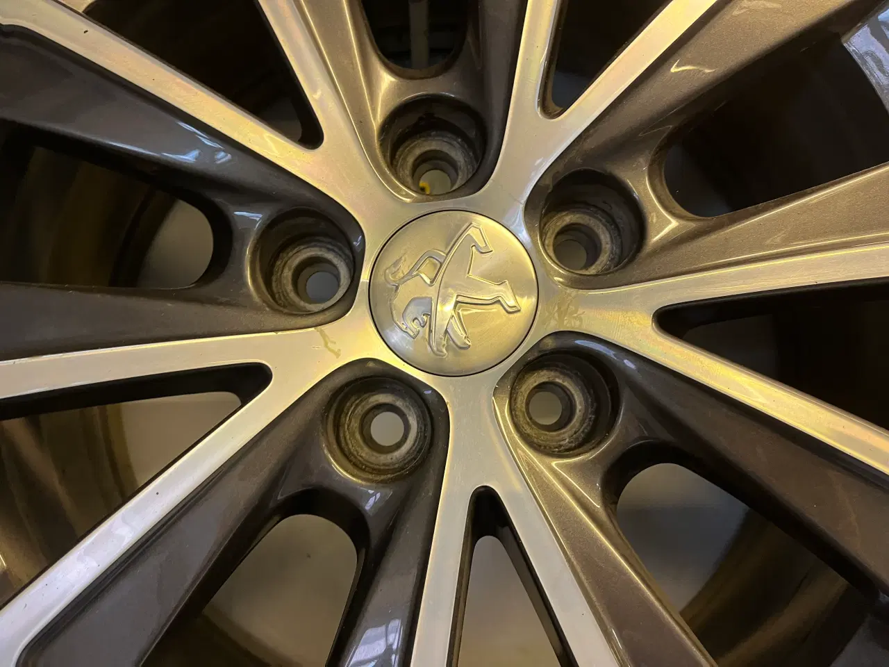 Billede 3 - Originale Peugeot vinter fælge med dæk 