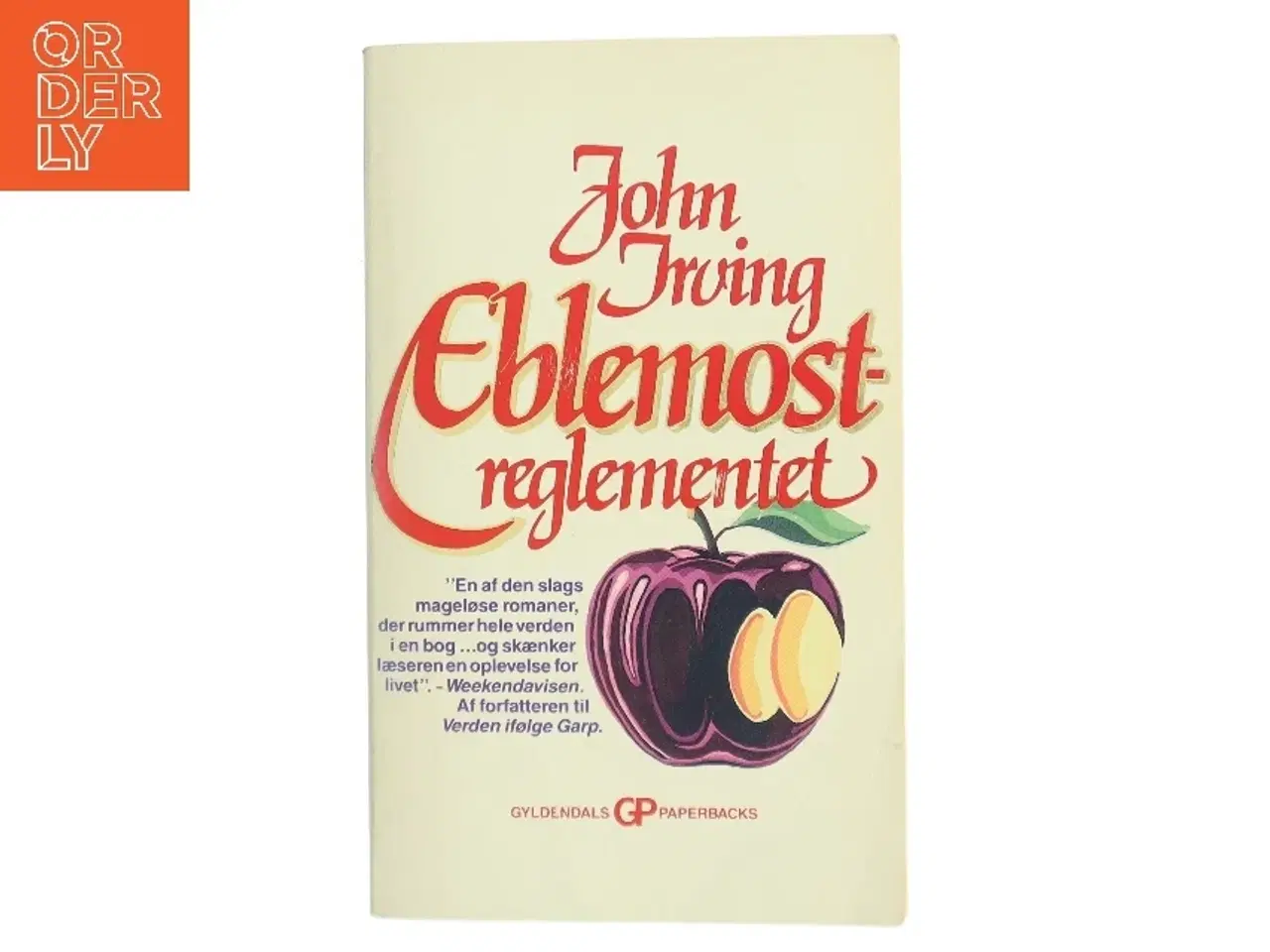 Billede 1 - Æblemostreglementet af John Irving (Bog)