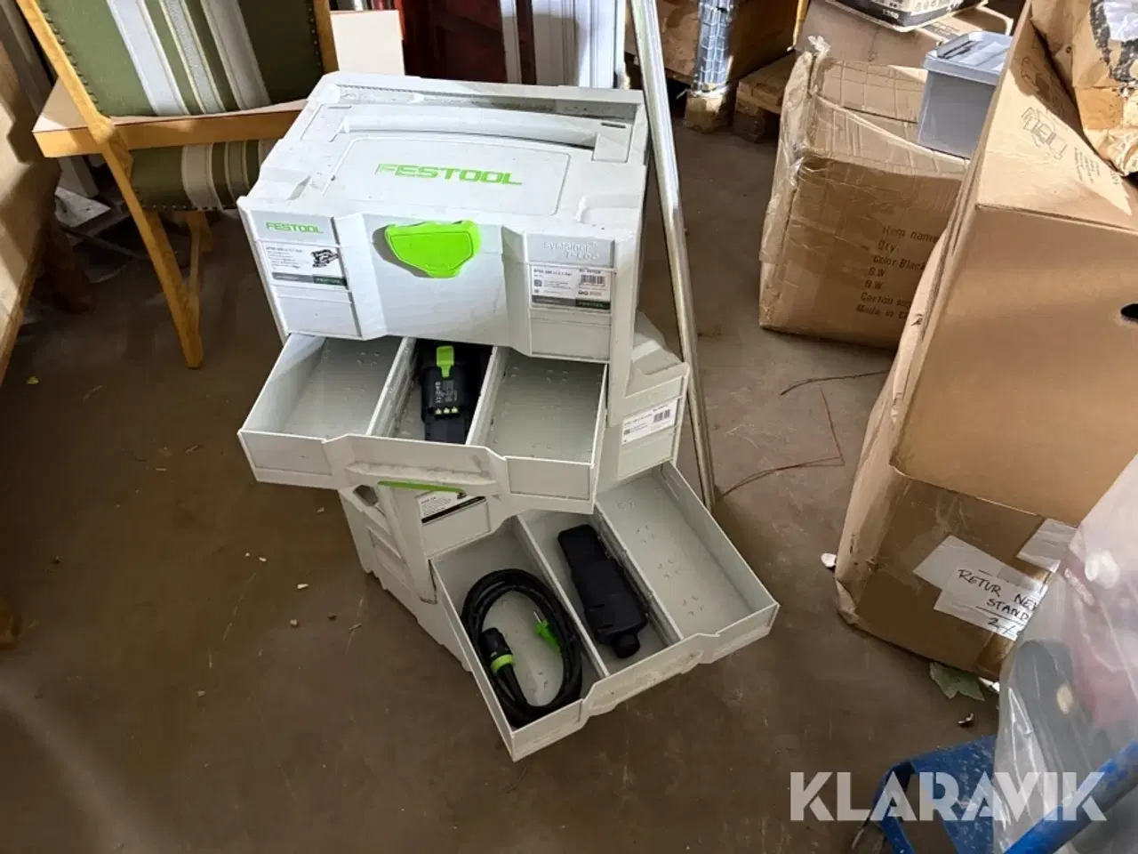 Billede 2 - Systainer Festool med skinne