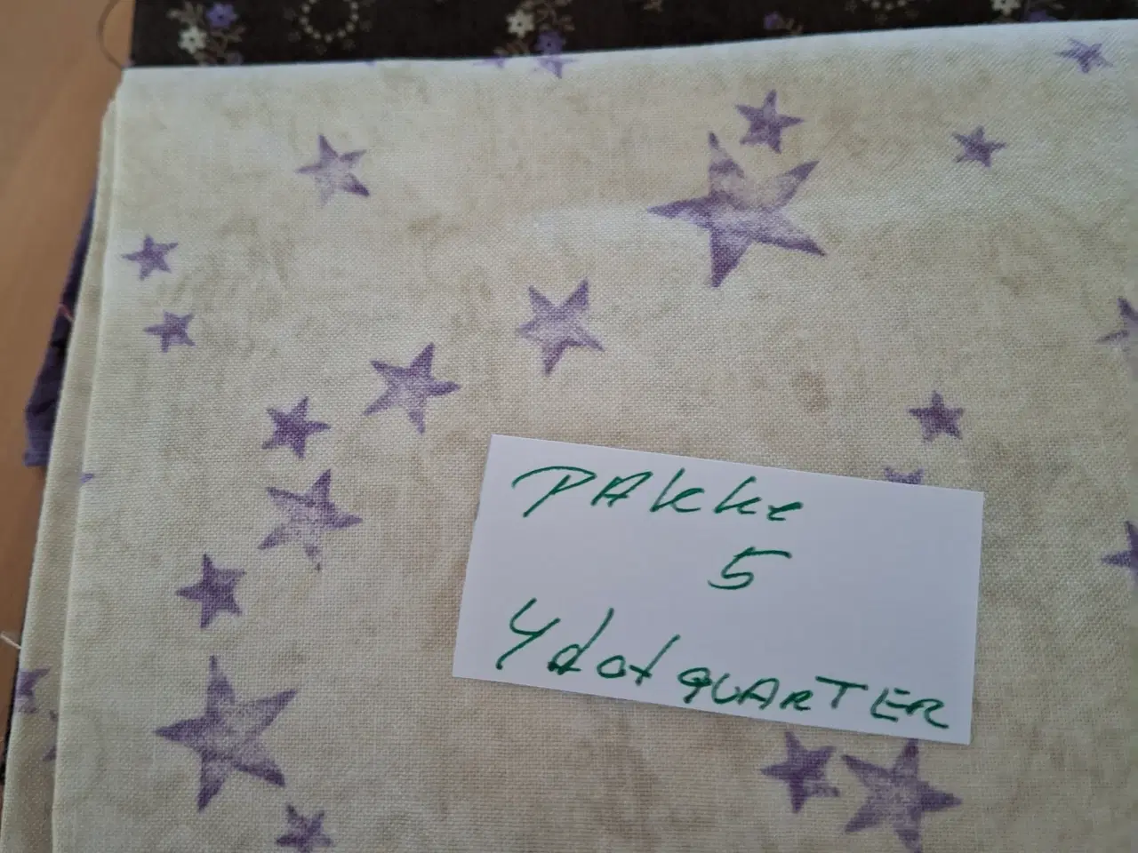Billede 4 - patchwork restestof, 25 kr for 1 pakke
