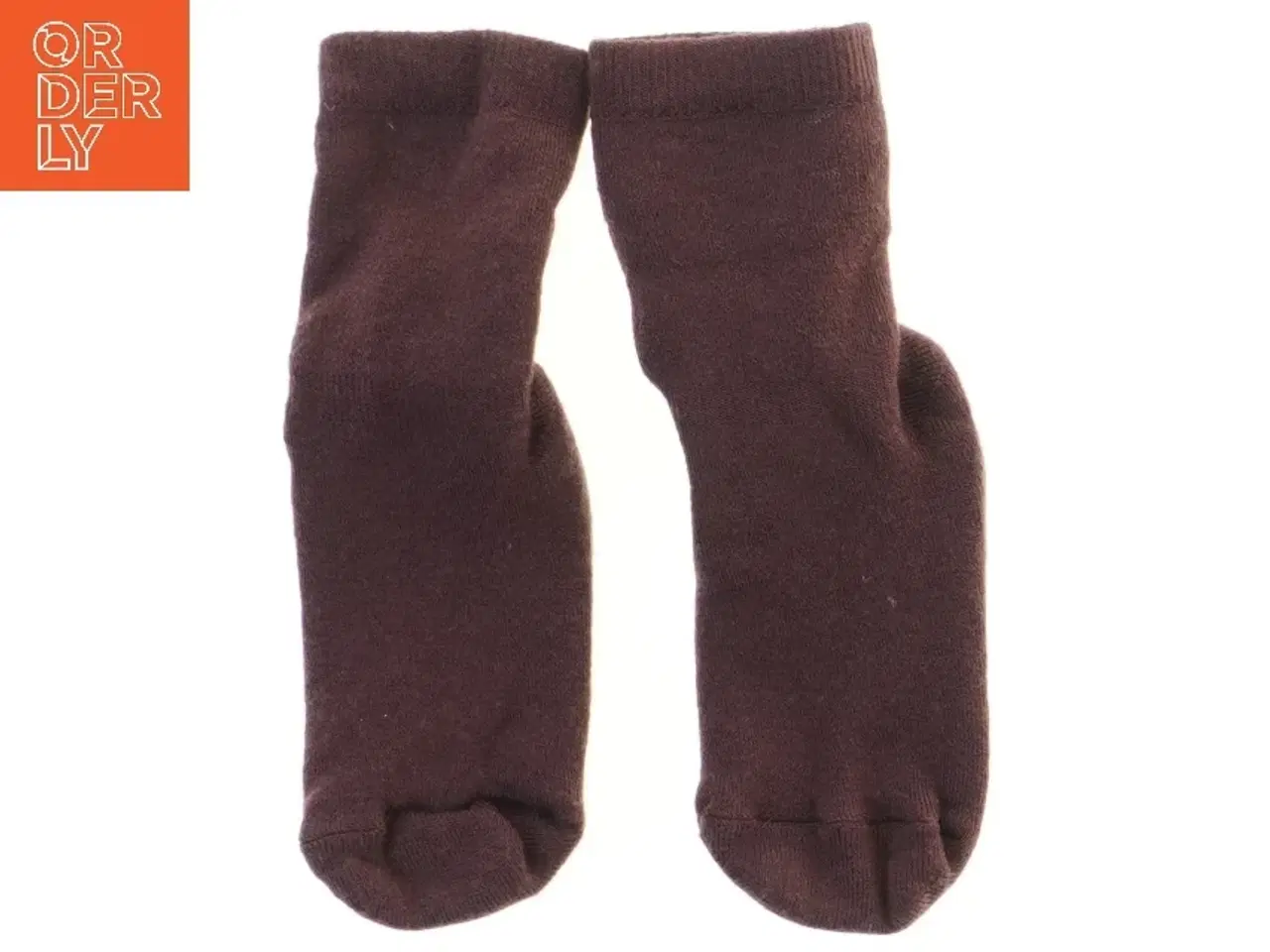 Billede 2 - Børnestrømper med skridsikkert sål (str. 25 cm)