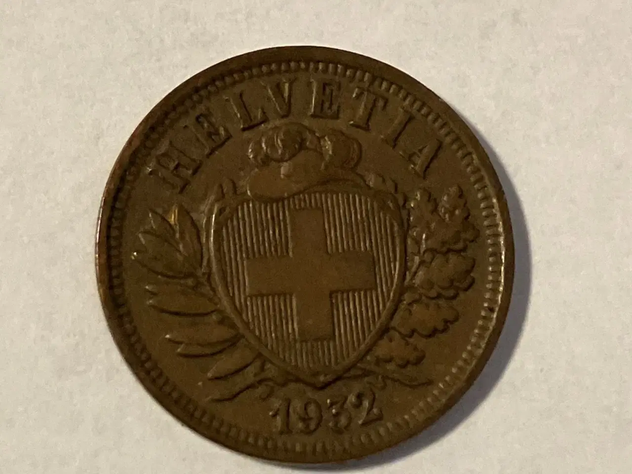 Billede 1 - 2 Rappen Switzerland 1932