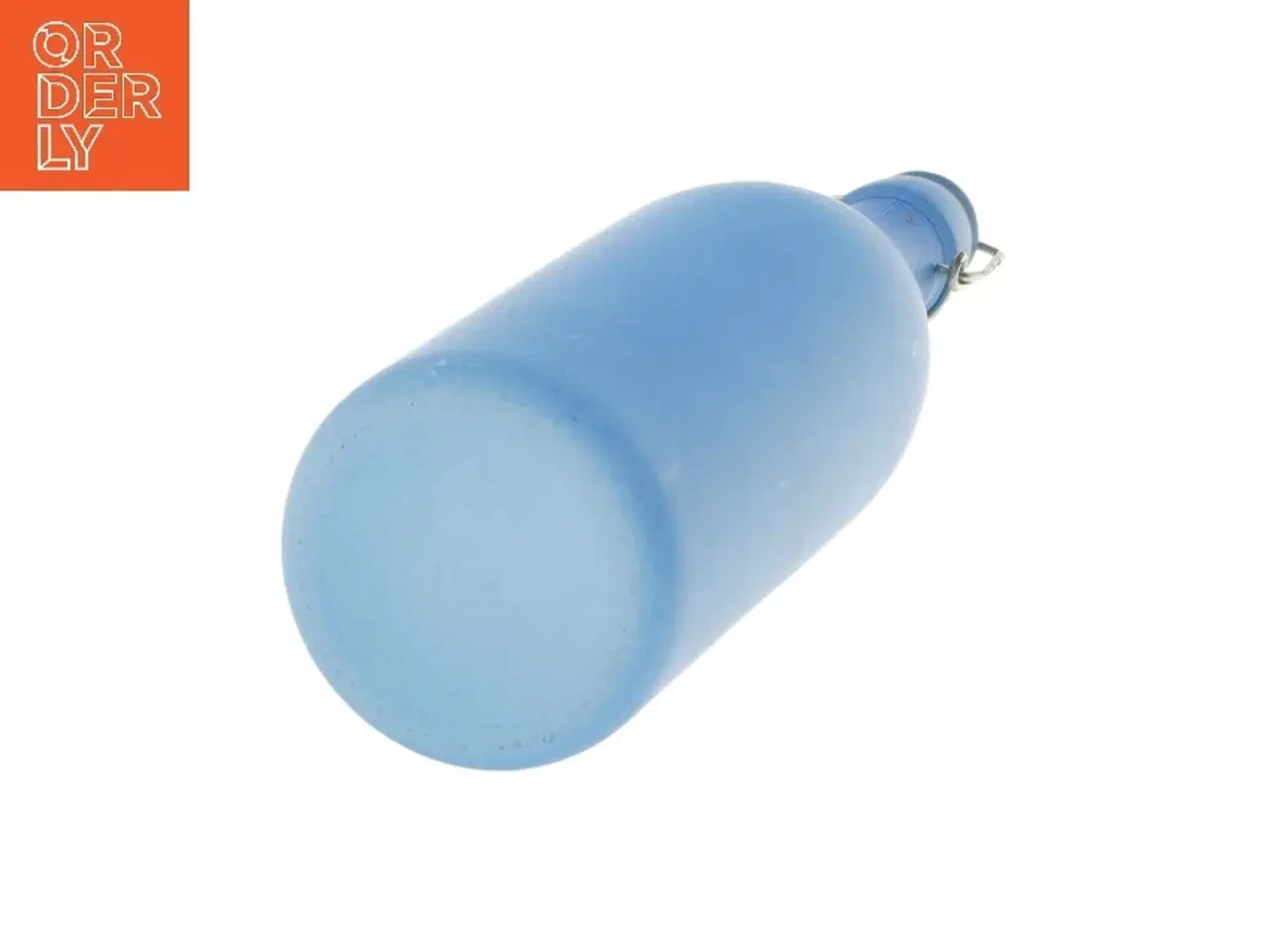 Billede 4 - Blå flaske med prop (str. 32 cm)