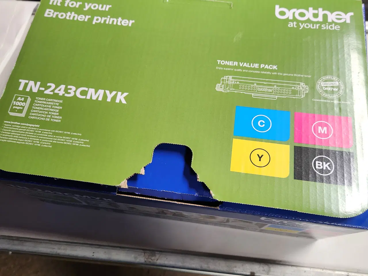 Billede 1 - Brother  TN-243CMYK Original Toner Fejl Køb