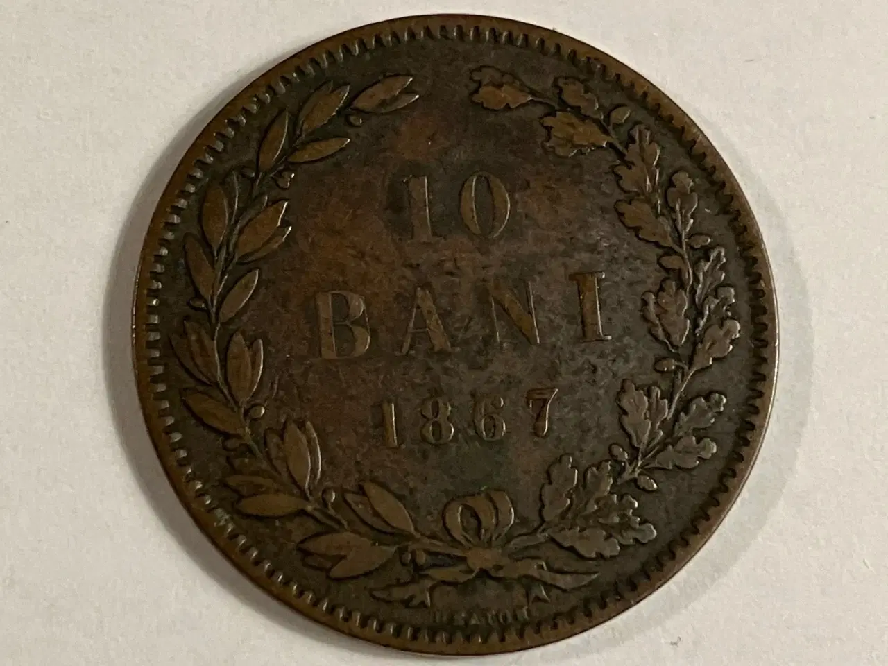 Billede 1 - 10 Bani 1867 Romania