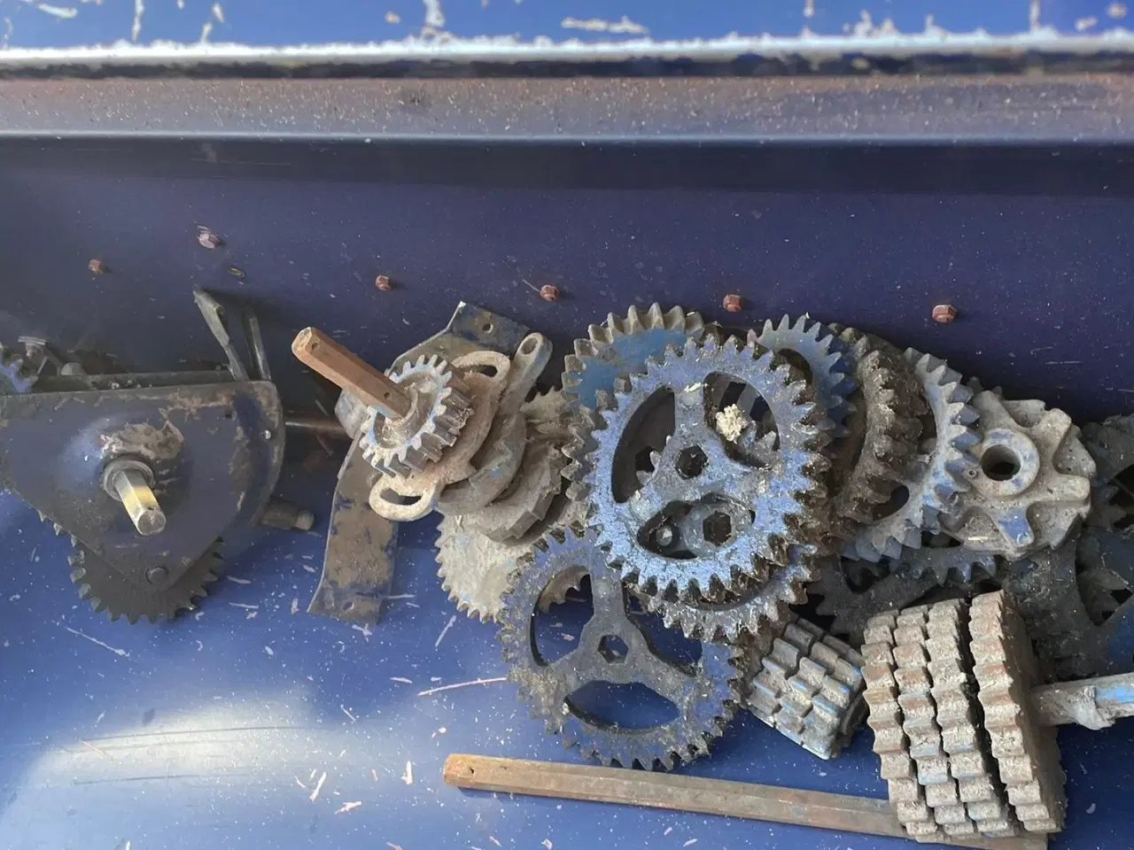 Billede 5 - Nordsten 6M SÅMASKINE MED EFTERHARVE, RAPSFINGRE, + DIV RESERVEDELE