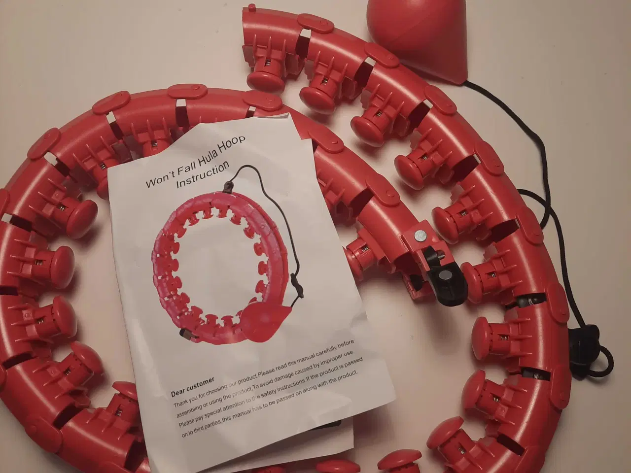 Billede 1 - Justerbar Hula hop ring 