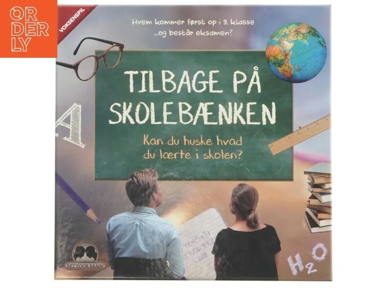 Billede 1 - Brætspil &#39;Tilbage på skolebænken&#39; fra Upcoming Minds (str. 27x27 cm)