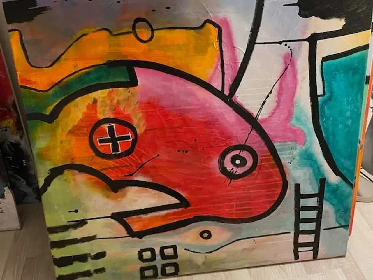Billede 3 - ALT SKAL VÆK, MANGE MALERIER