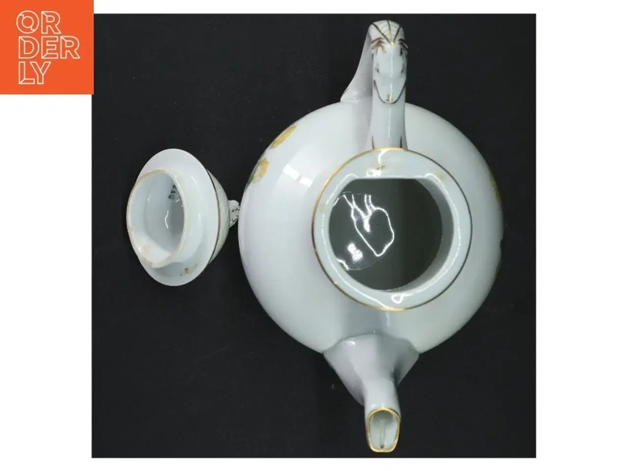 Billede 4 - Porcelæns kande med låg fra B&G (str. 25 cm)