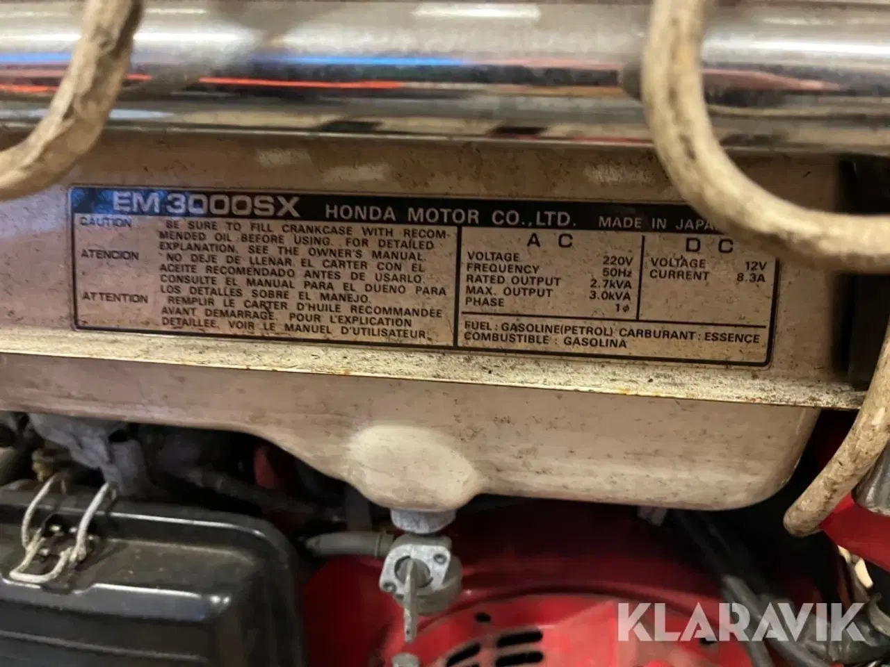 Billede 7 - Generator Honda EM 3000 SX