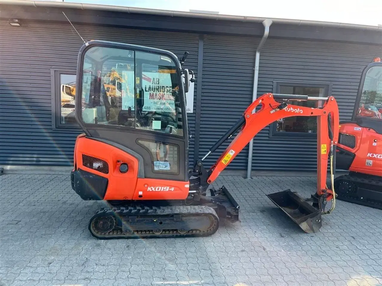 Billede 1 - Kubota KX019-4 kipbar planer skovl.