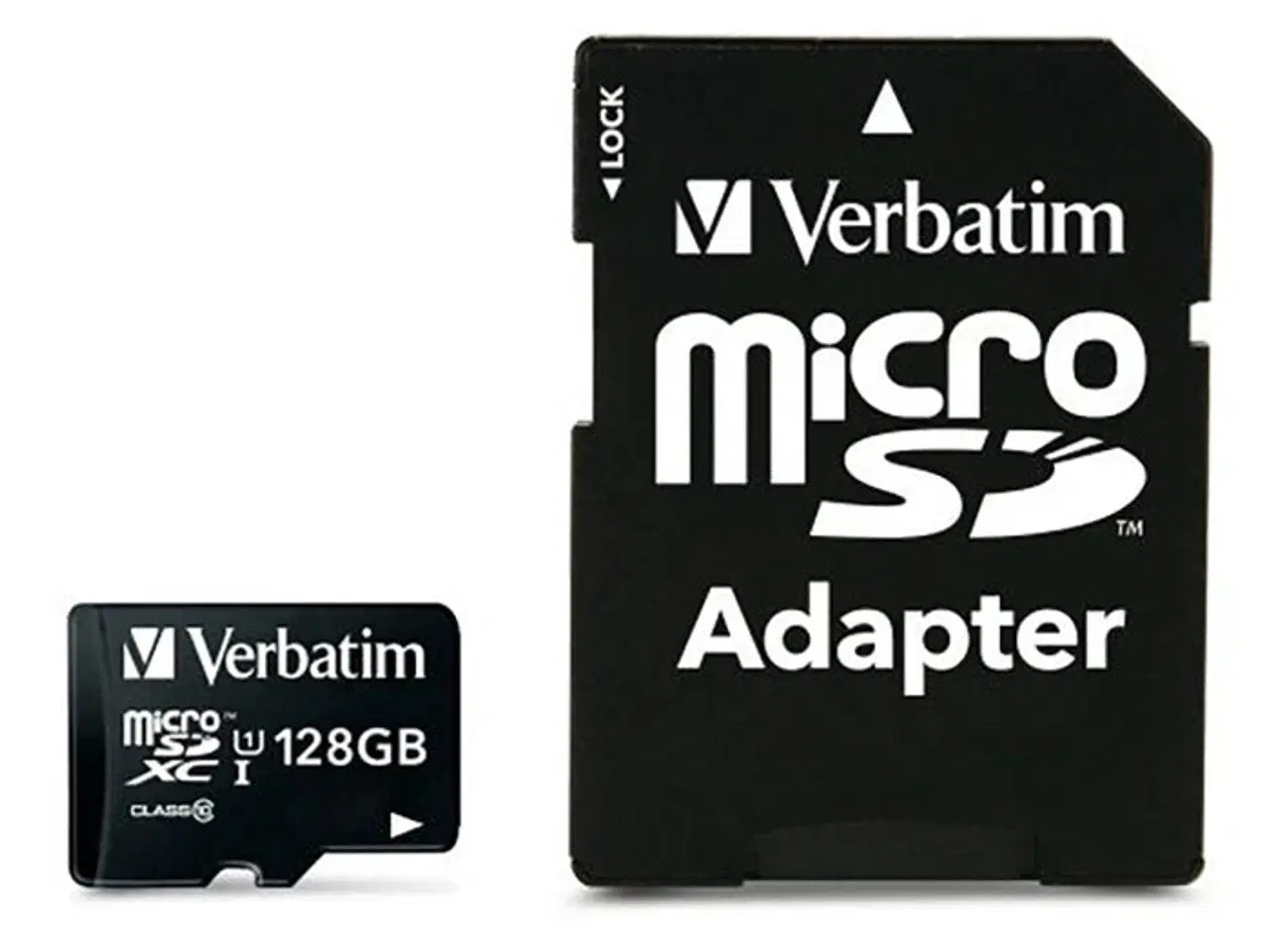 Billede 1 - Mikro SD kort inkl. adapter 128GB
