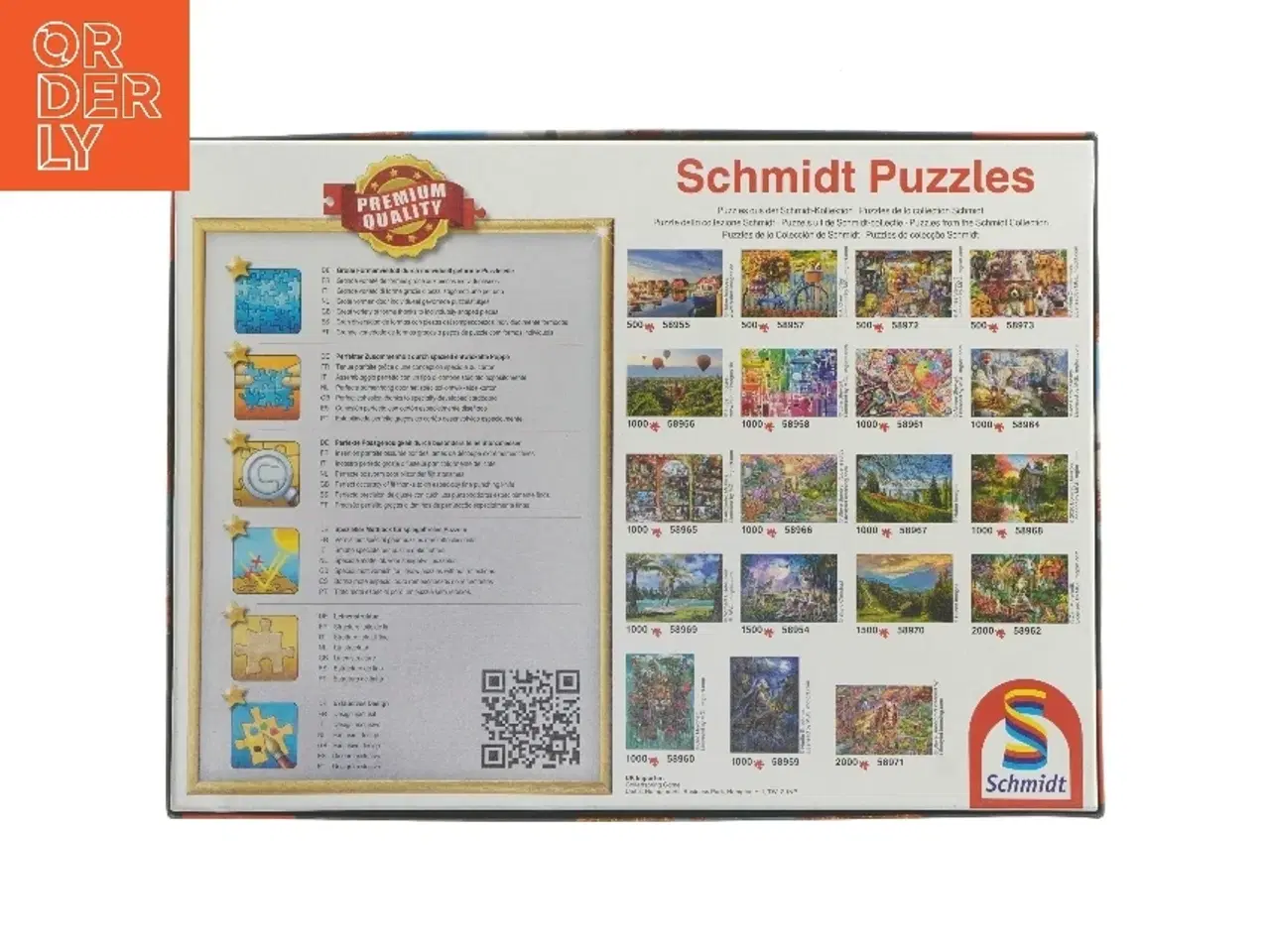 Billede 3 - Schmidt 1000 brikker puslespil fra Schmidt (str. 1000 brikker 693x493 mm)