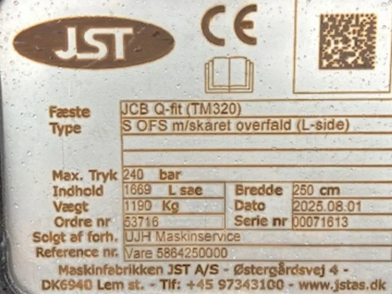 Billede 5 - JST S overfaldsskovl m/skårne tænder