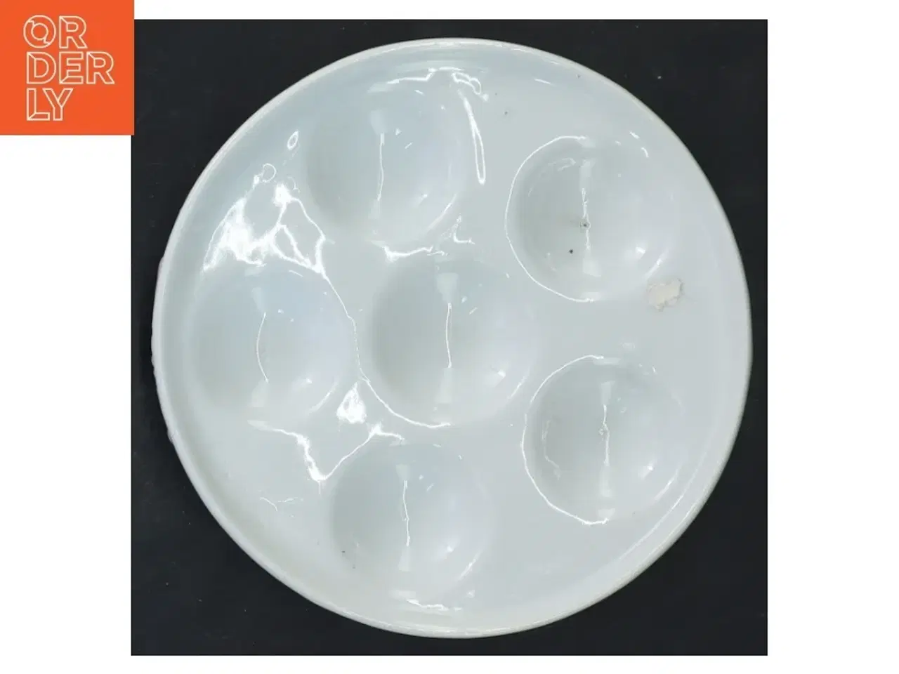 Billede 2 - Snegle tallerken ai porcelæn (str. 14x3 cm)