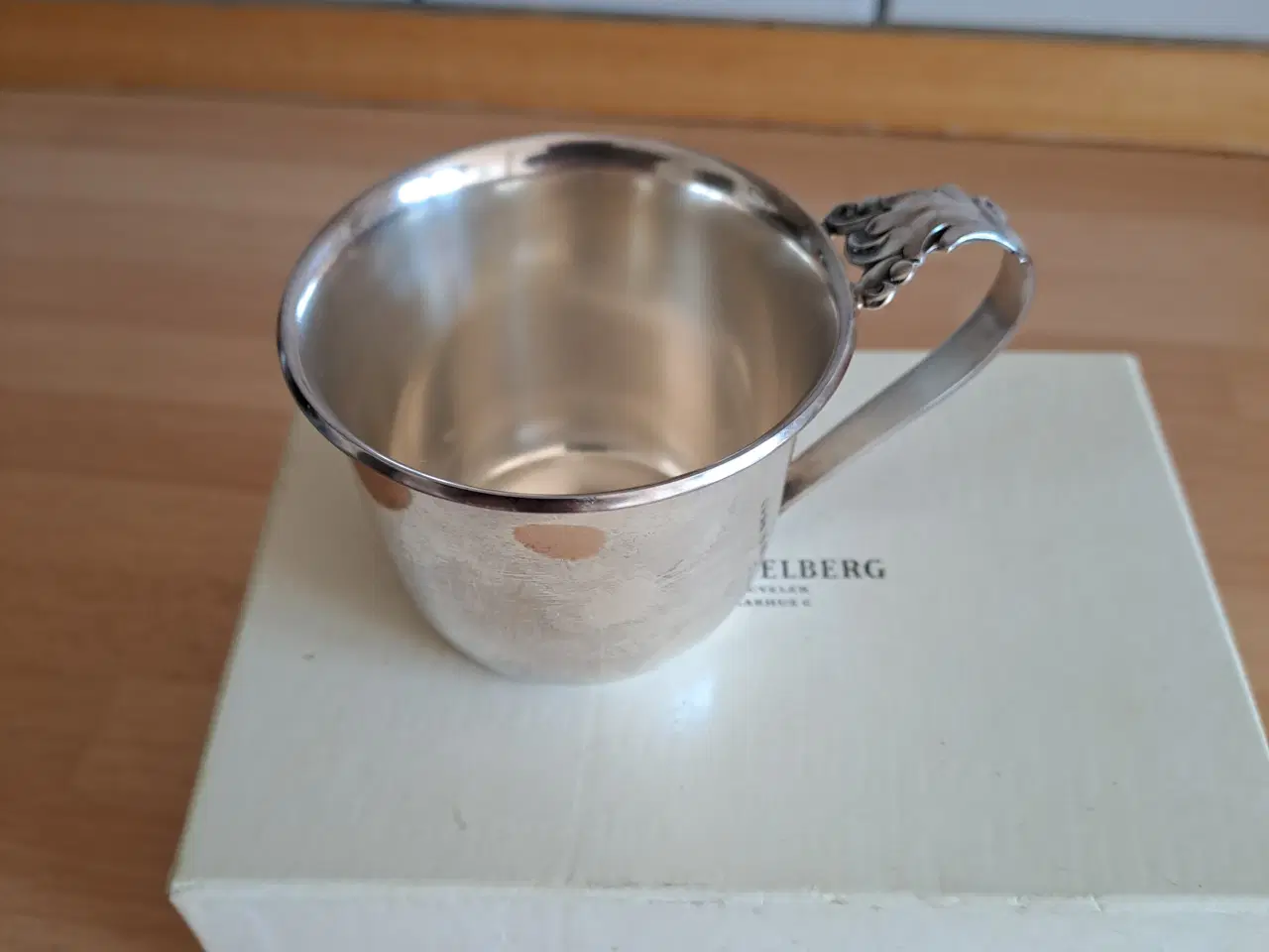 Billede 7 - Cohr Sterling sølv børnekop.