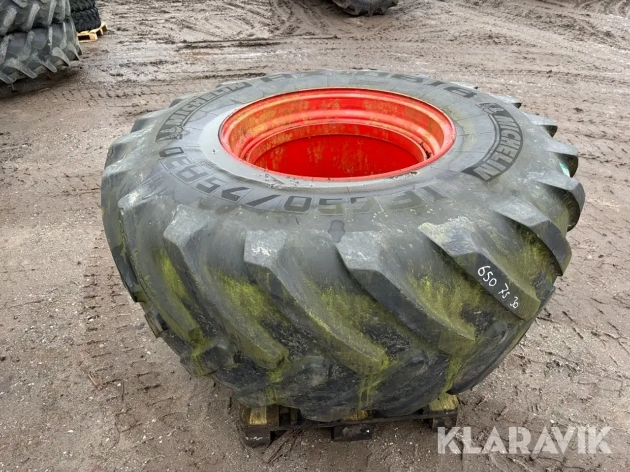 Billede 1 - Tvillingehjul Michelin Axiobib 1 styk