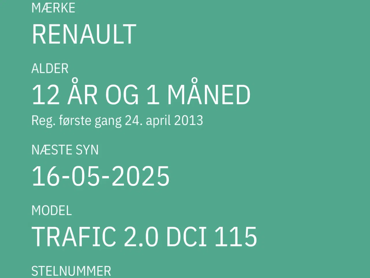 Billede 9 - Renault Traffic 2.0 dci 4/2013
