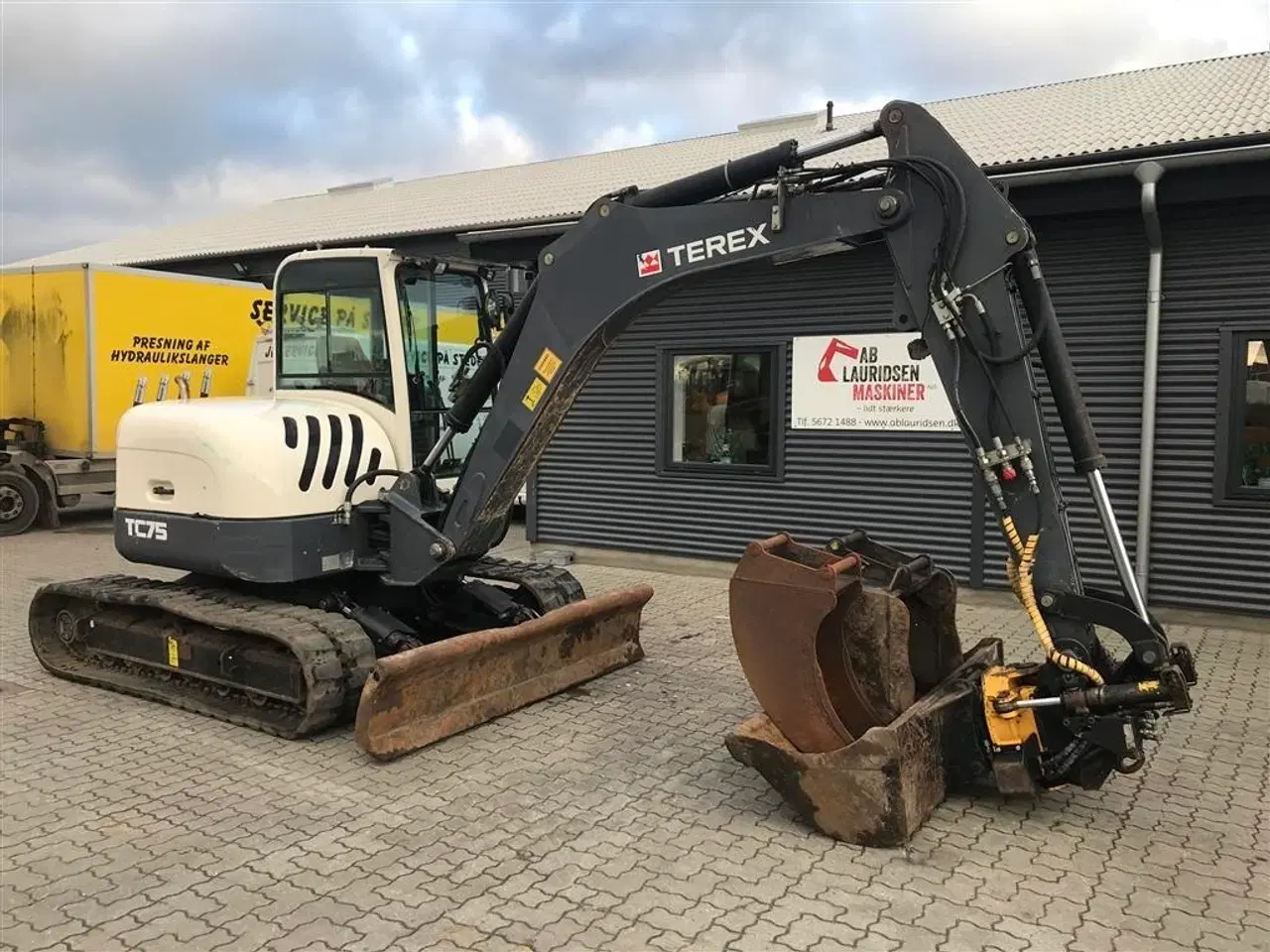 Billede 2 - Terex TC 75 Engcon rotortilt