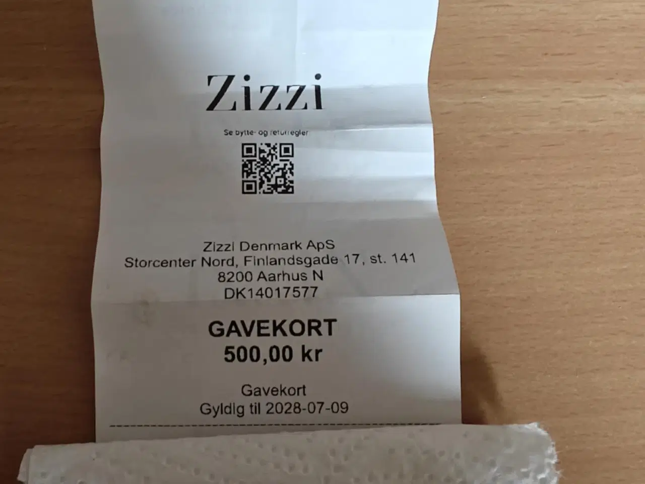 Billede 1 - Gavekort til salg 