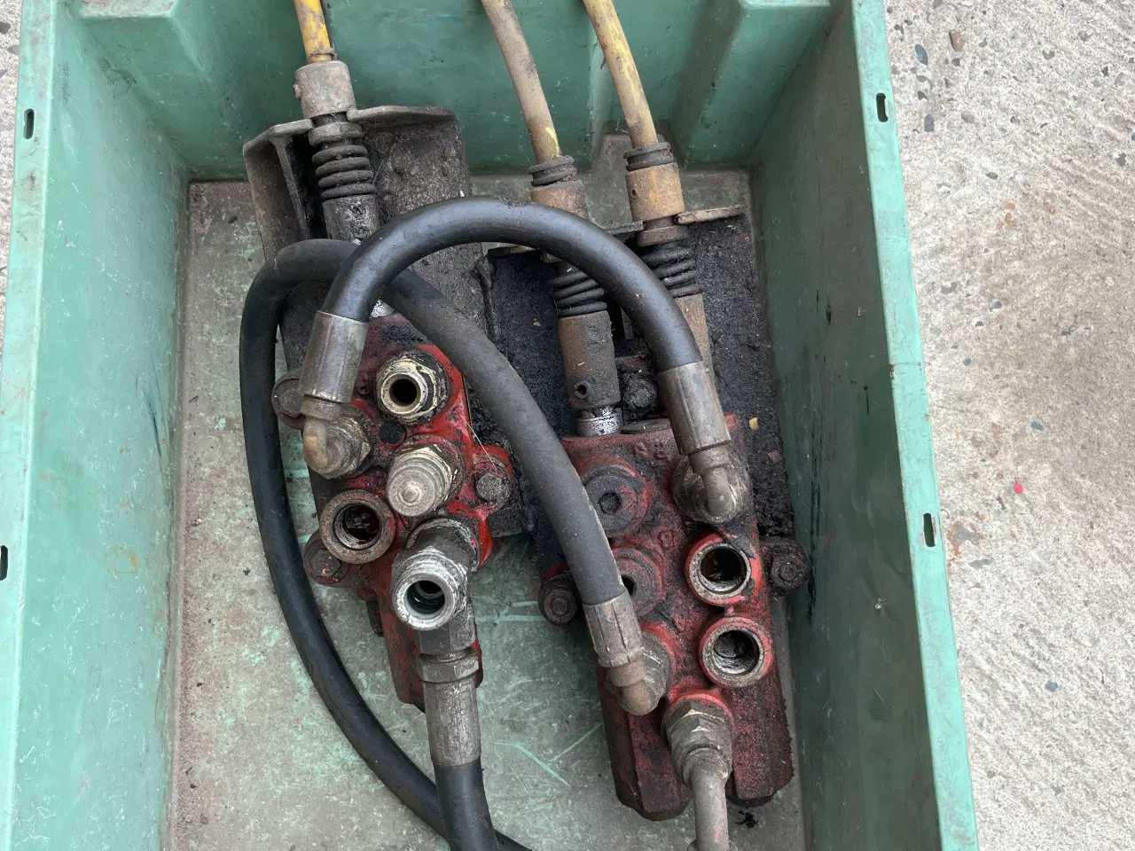 Billede 1 - Hydraulik frontlæsser/kløver 