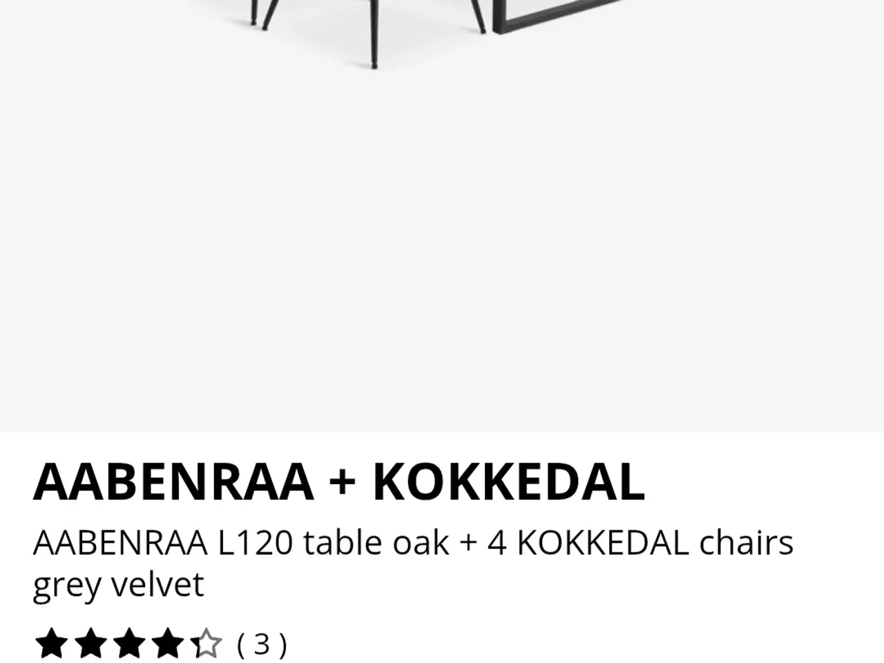 Billede 2 - Dining table 