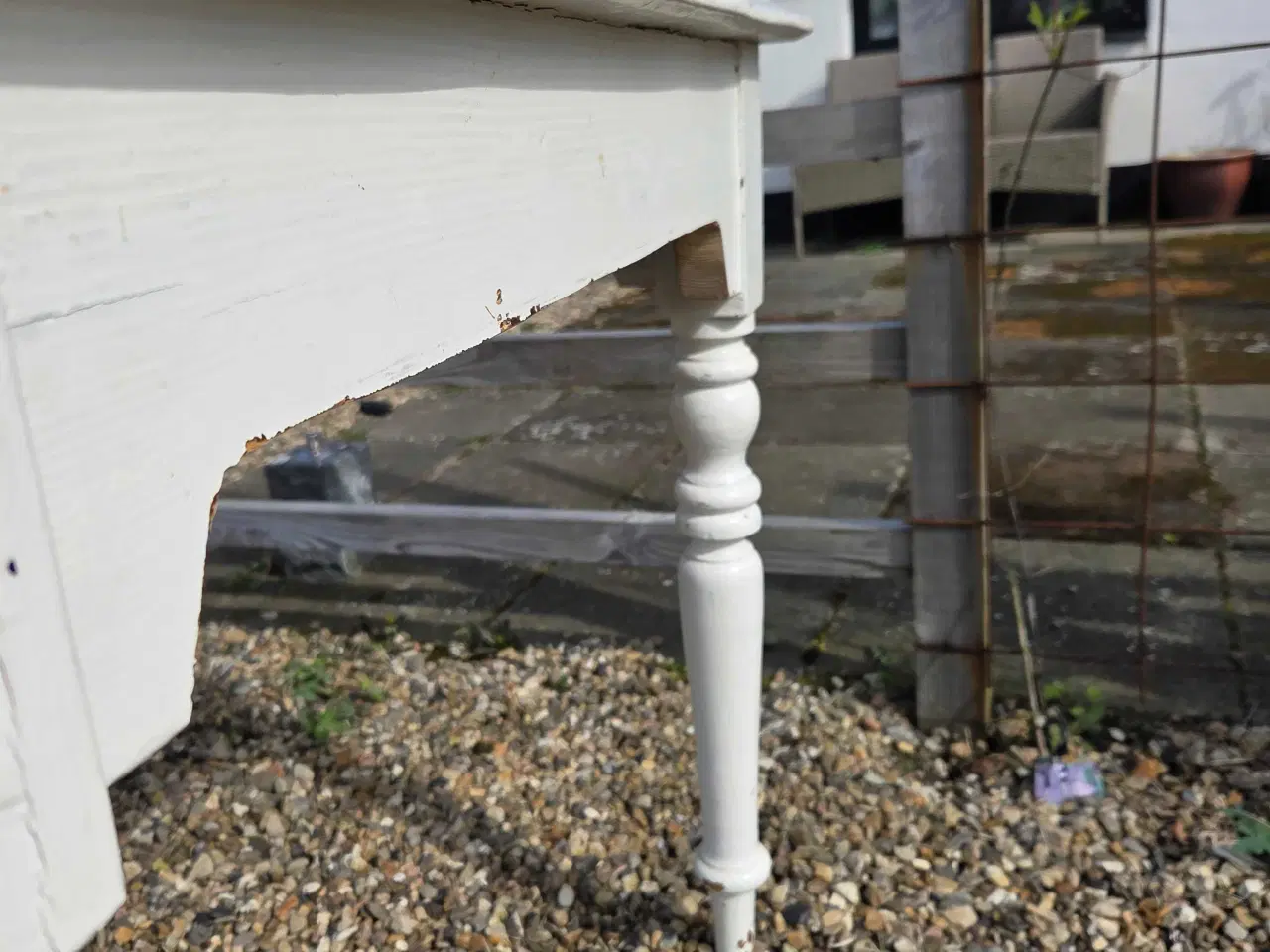 Billede 3 - Antikt køkken/spisebord