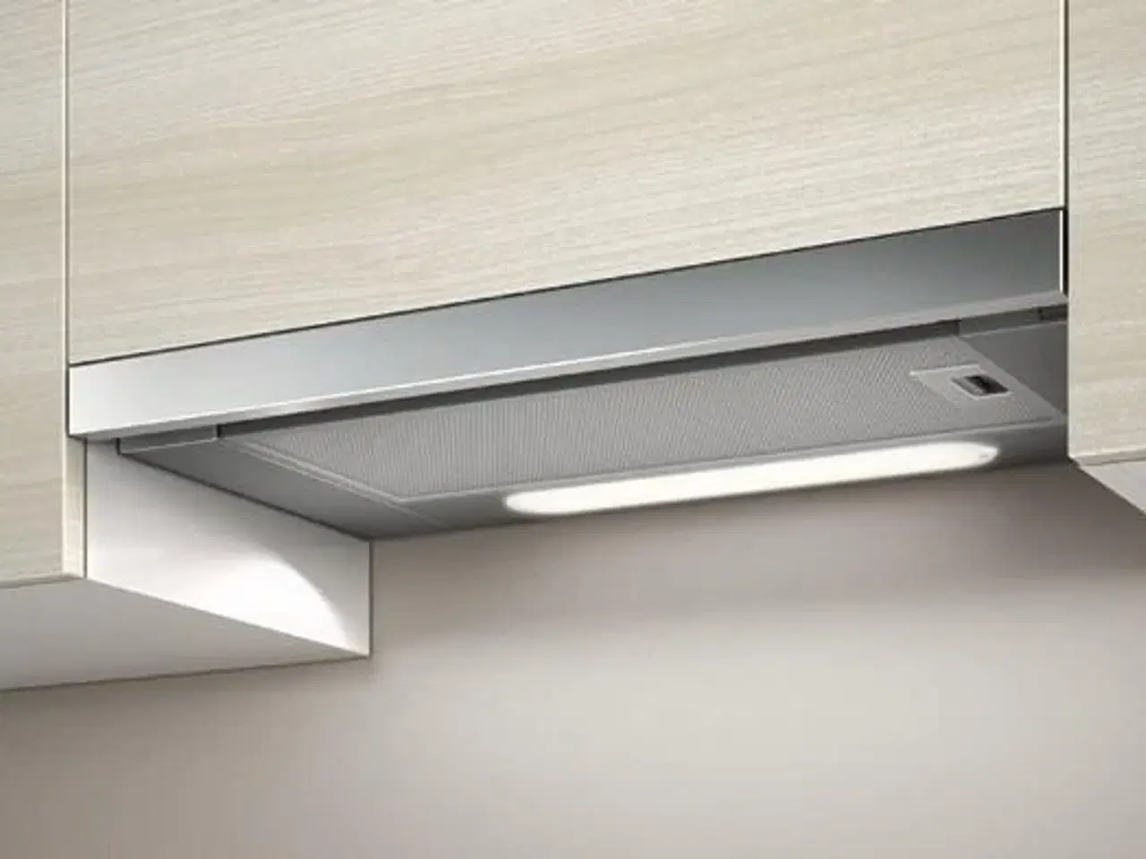 Billede 2 - Elica ELITE14 LUX GRIX/A/60 indbygget emhætte – sølv/rustfrit stål, 336 m³/t